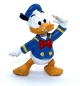 Preview: Donald Duck Kunststoff Figur in salutierender Pose von Bullyland